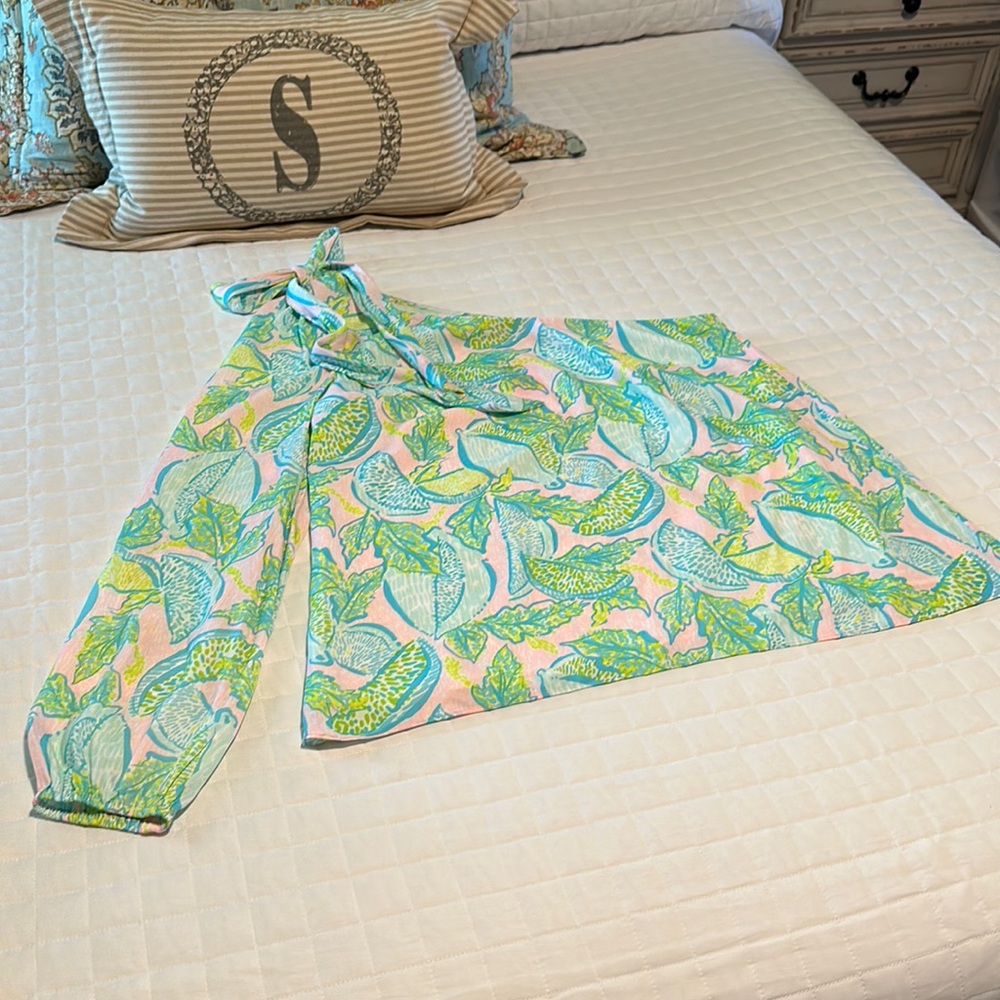 Lilly Pulitzer Avena Top Vitamin Sea